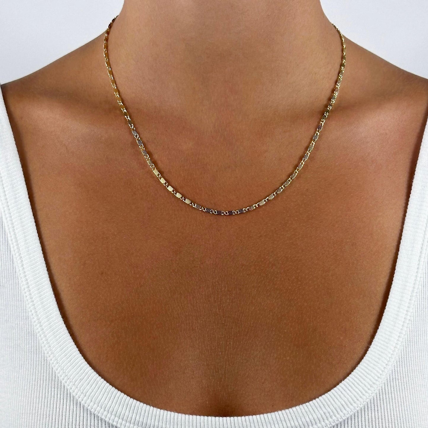 Dotted Scroll Necklace
