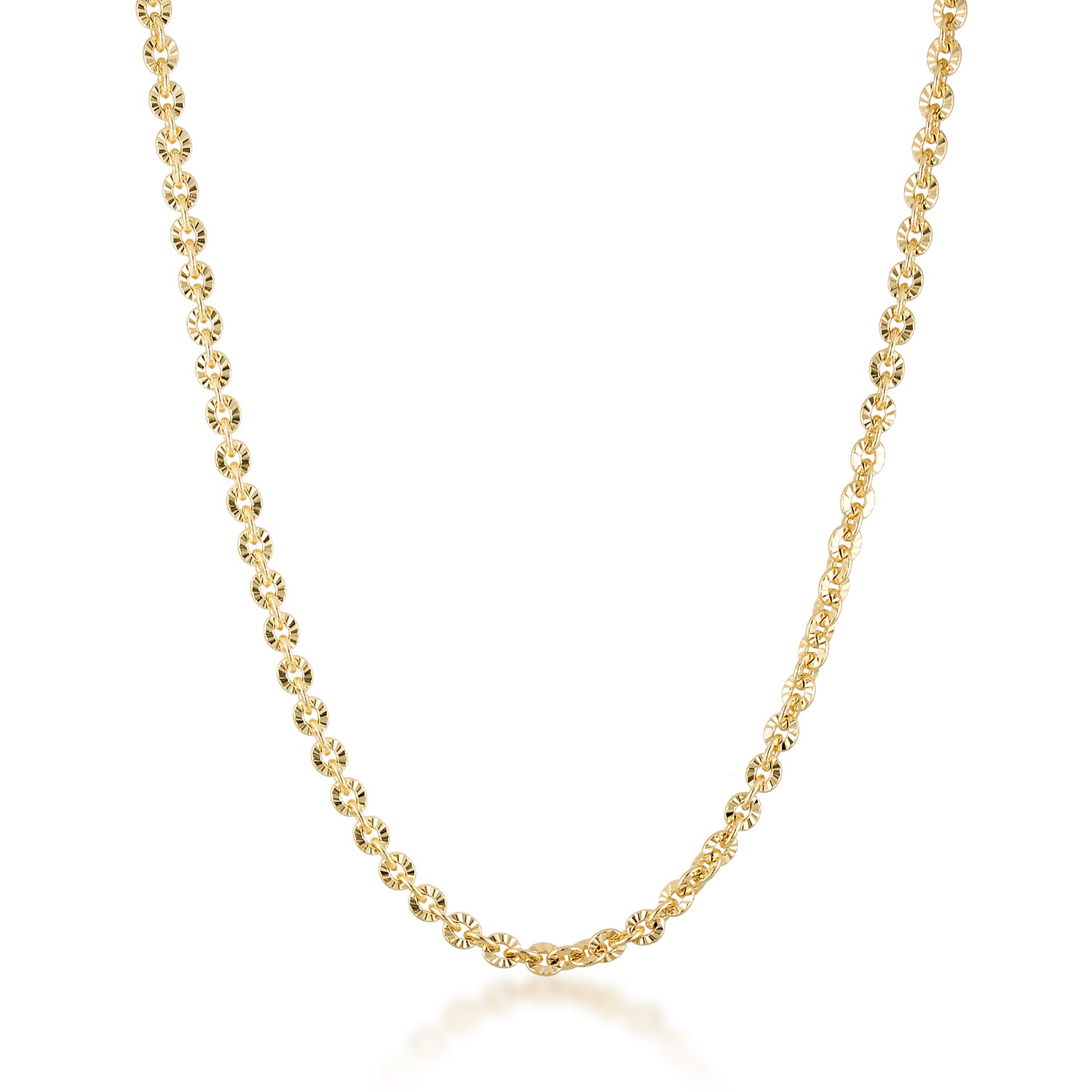 14k gold filled vintage classic textured chain timeless statement necklace 