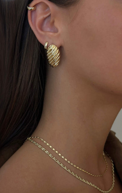 Croissant Earrings
