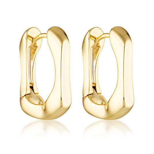 Molten Rectangle Earrings
