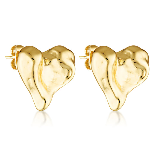Molten Heart Earrings