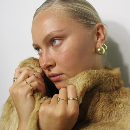 Dome Earrings