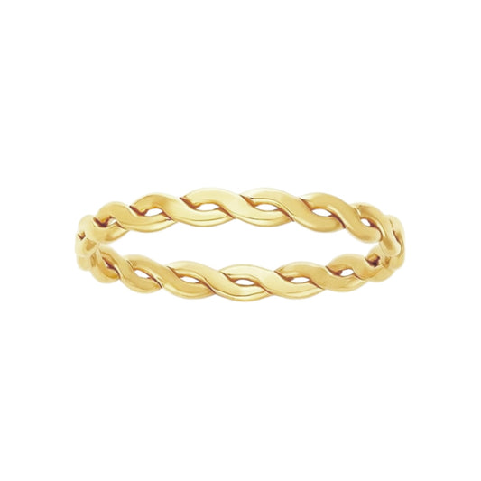 Woven Ring - Gold