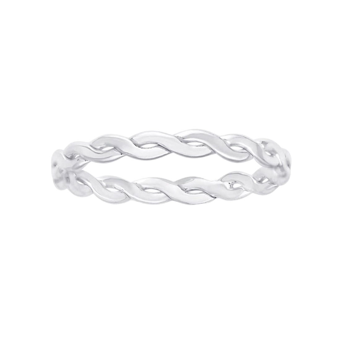Woven Ring - Silver