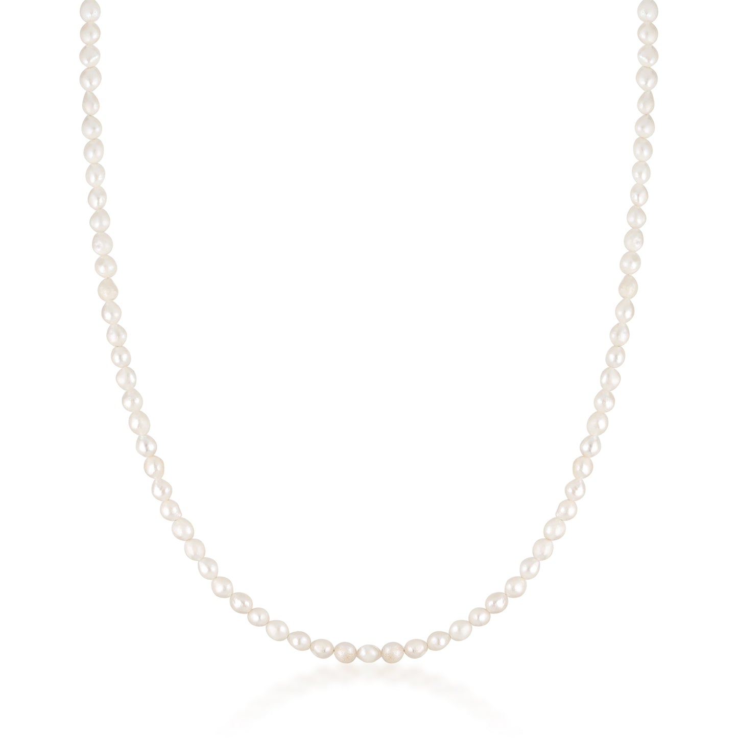 classic freshwater pearl beaded necklace