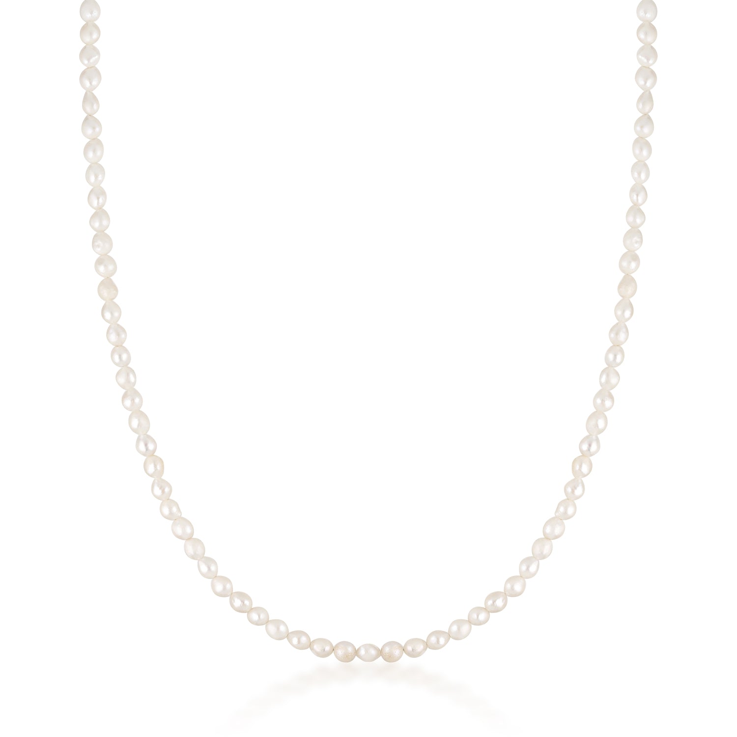 classic freshwater pearl beaded necklace