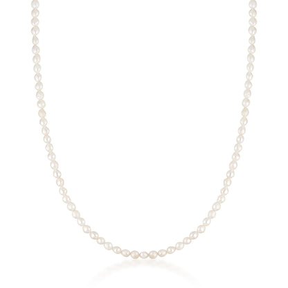 classic freshwater pearl beaded necklace
