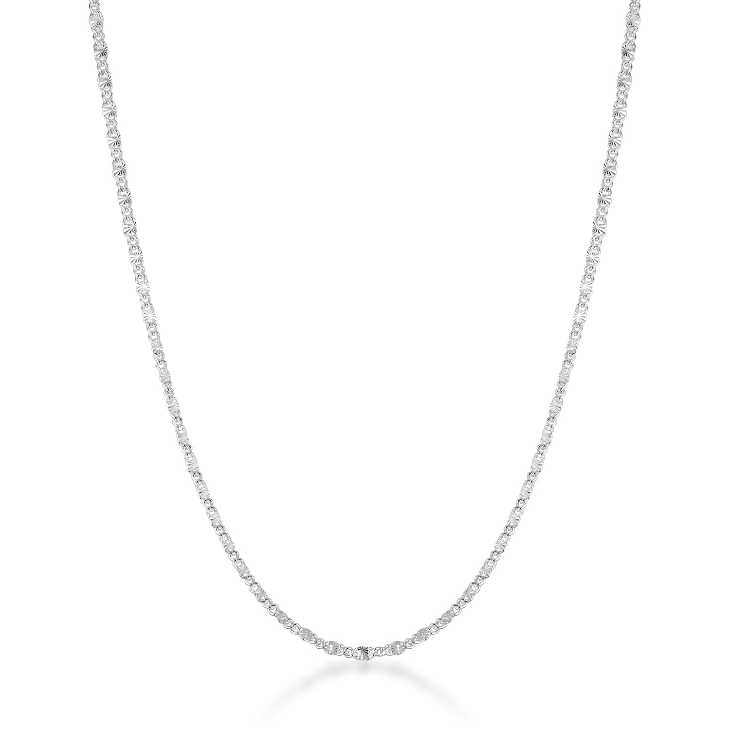 detailed sterling silver necklace