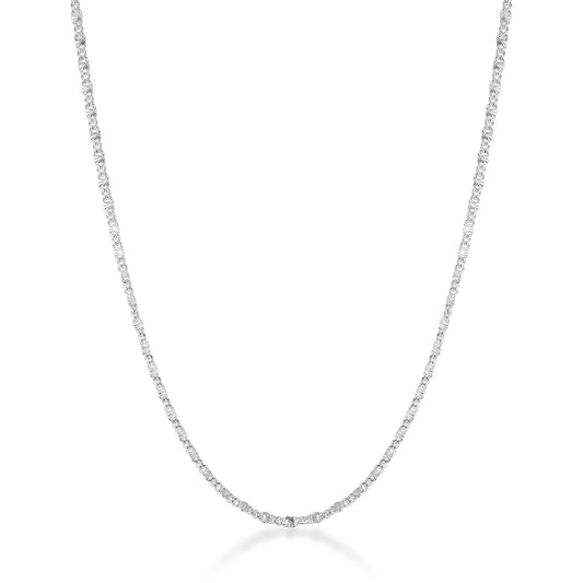 detailed sterling silver necklace