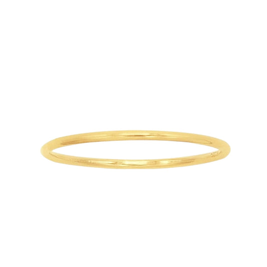 gold filled classic fine band ring