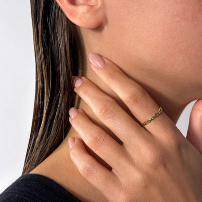 Woven Ring - Gold