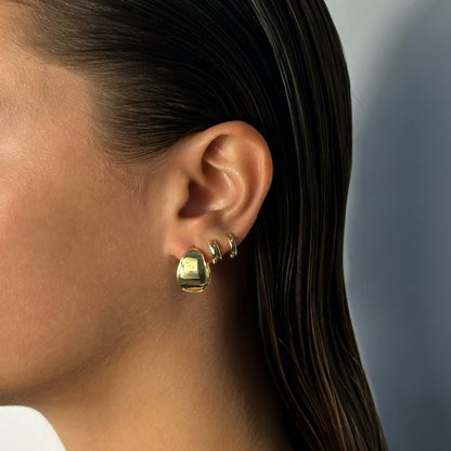 Rounded Square Earrings