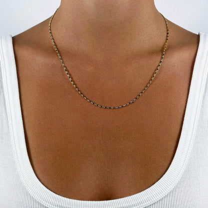 Patterned Scroll Necklace