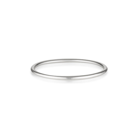 sterling silver classic fine band ring